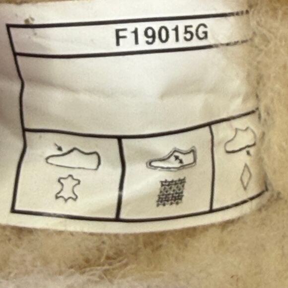 UGG Leopard Print Moccasin Slippers Womens 6 Chestnut Cozy Bow Shearling Shoe - Picture 12 of 13